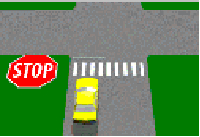 NT Car DKT - The diagram shows a marked pedestrian crossing at an ...