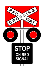 Even if the signal at a railway level crossing does not indicate that a train is coming, you should -