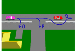 When starting to overtake you see the dividing lines ahead change to double unbroken lines.  What should you do?