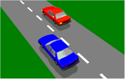 If an overtaking vehicle signals that it must move in, in front of you, you should -