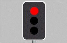 At a pedestrian crossing with traffic lights, when the amber light starts 'flashing' after the red stop signal, it means -