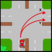 WA Car DKT - Which is the correct path for the vehicle to take when ...